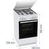 Кухонна плита GORENJE GK 5A22 WH